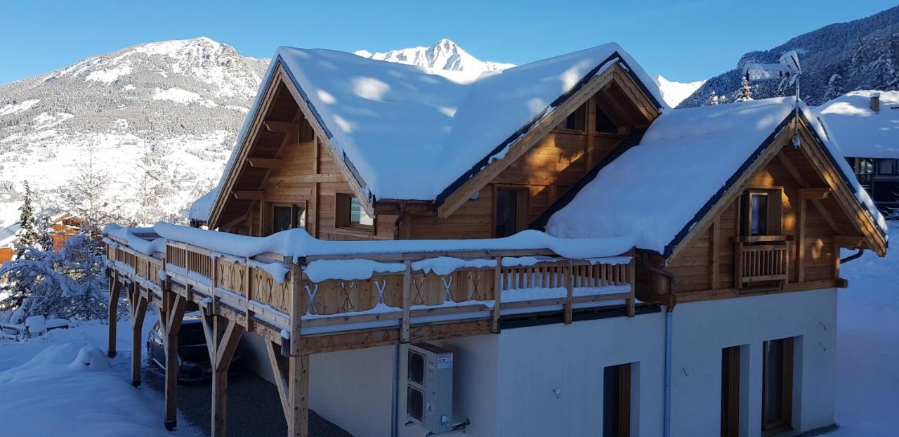 Chalet 19 Personnes Le Petit Mozart Villa Les Orres Eksteriør bilde