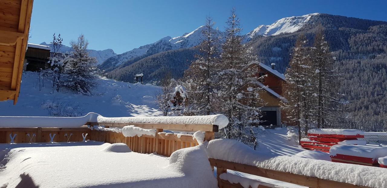 Chalet 19 Personnes Le Petit Mozart Villa Les Orres Eksteriør bilde