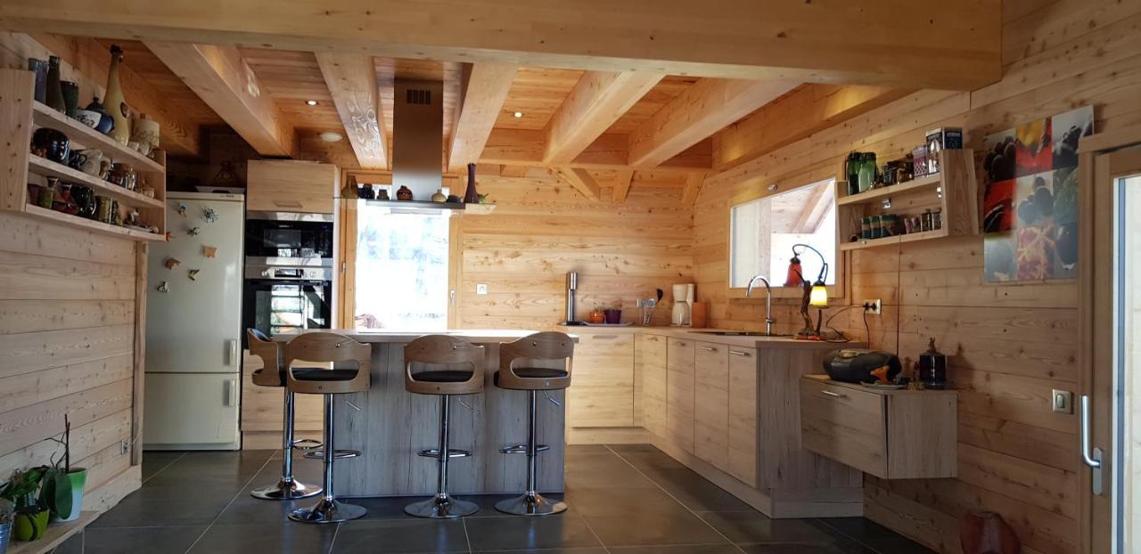 Chalet 19 Personnes Le Petit Mozart Villa Les Orres Eksteriør bilde